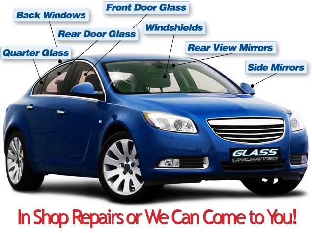 Where can you buy replacement automotive glass?